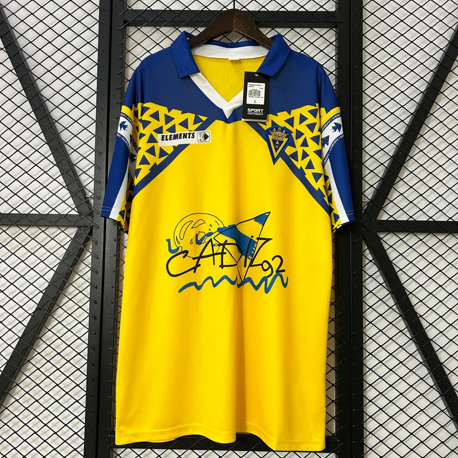 Maillot football Atletico Cadiz domicile 1991/92