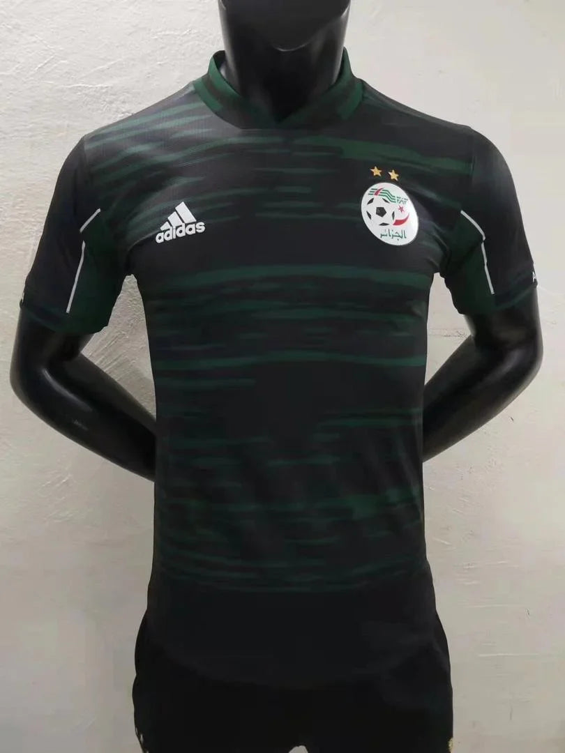 Maillot Algérie/Algeria Player Version noir/vert 2022
