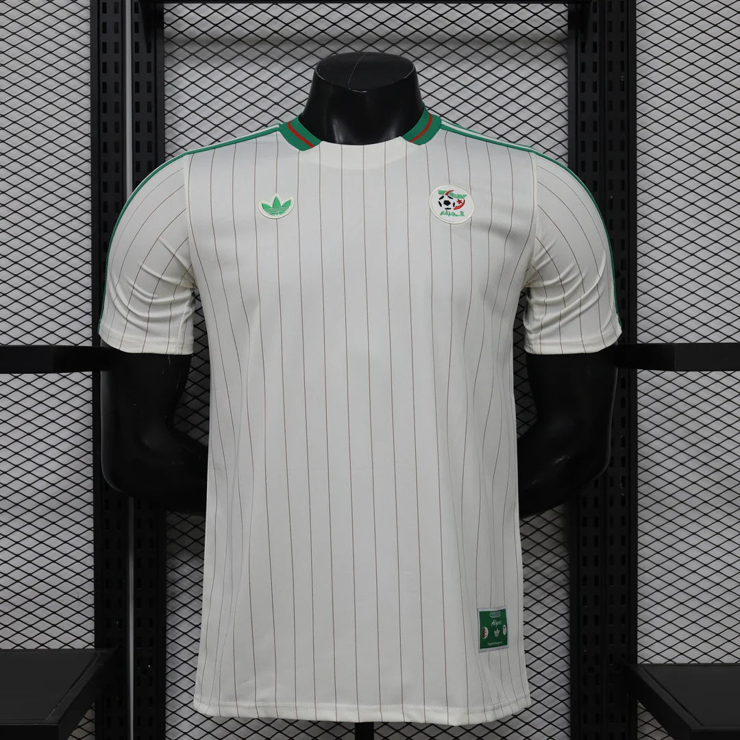 Maillot football Algérie / Algeria Retro الجزائر Player Version 2025/26