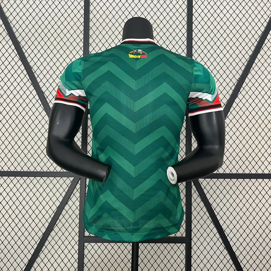 Maillot football Mexique Mexico Dragon Ball Z DBZ Vert Green * Player Version * 2024/25