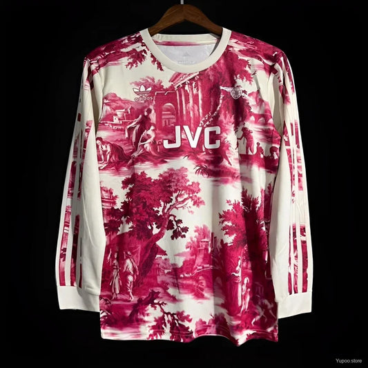 Maillot football Arsenal Adidas by Christian Jeffery LS 2024/25