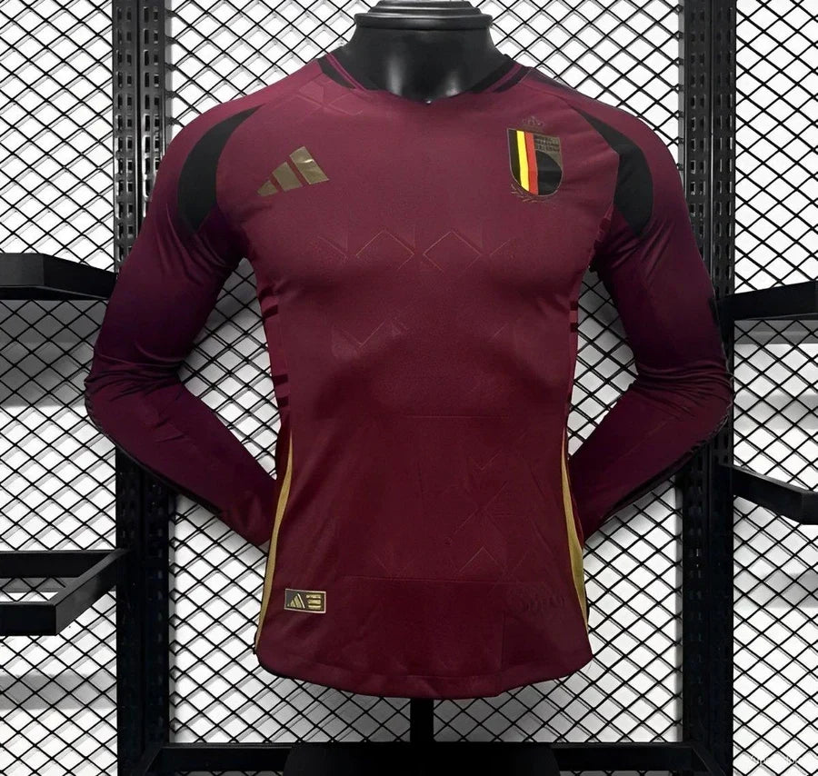 Maillot football Belgique Belgium domicile Player Version LS 2024/25