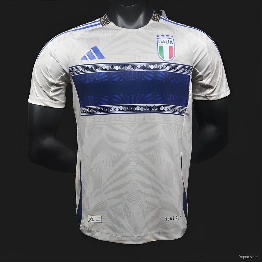 Maillot Italie/Italia Versace White Player Version 2024/25