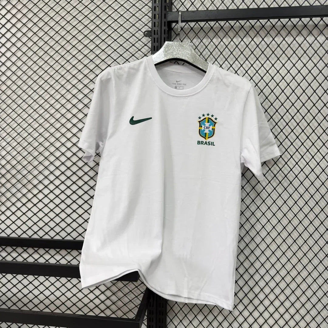 Maillot T-shirt football Brésil Brazil Blanc 2026/27