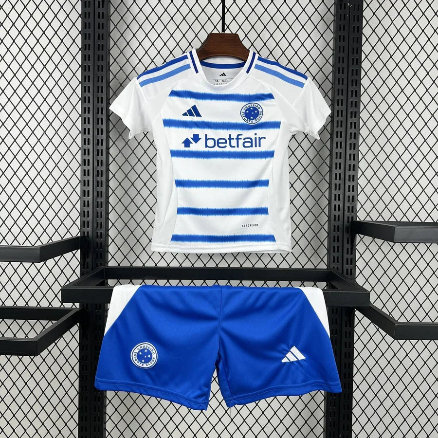 Kit ensemble football Cruzeiro extérieur adulte/enfant 2026/27