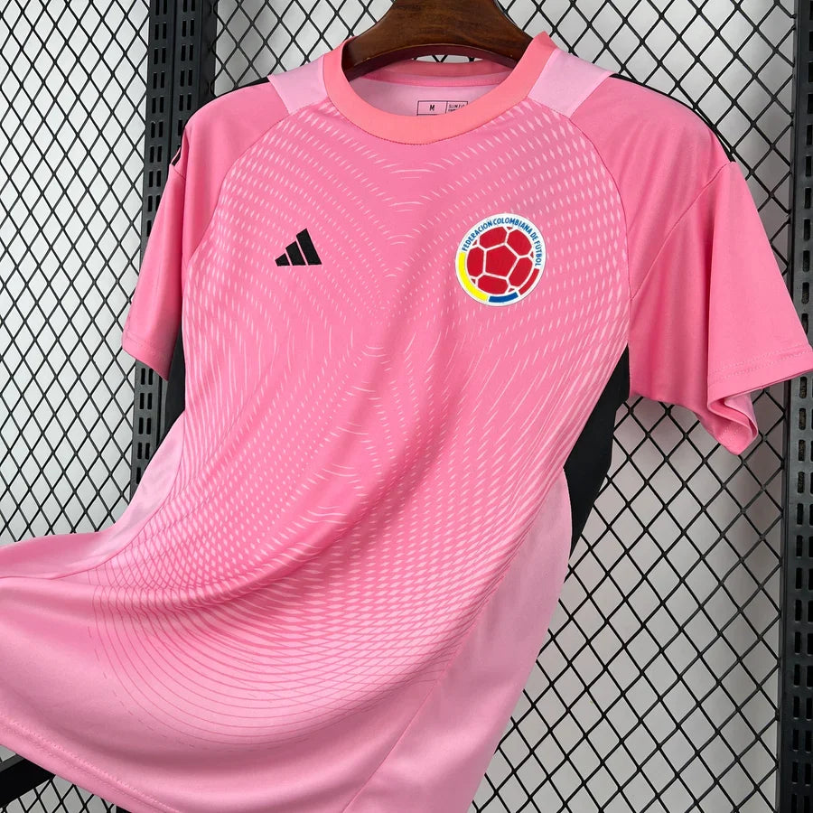 Maillot football Colombie/Colombia Pré-match Rose 2026/27