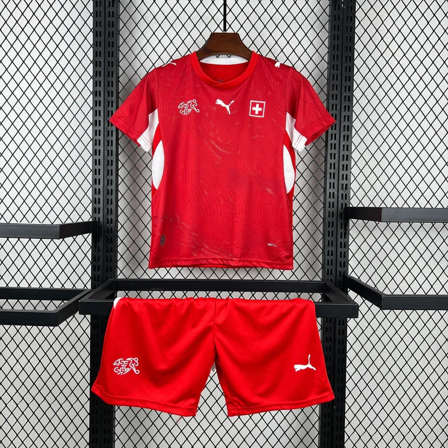 Kit ensemble football Suisse adulte/enfant Switzerland 2026/27