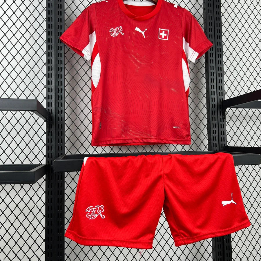 Kit ensemble football Suisse adulte/enfant Switzerland 2026/27