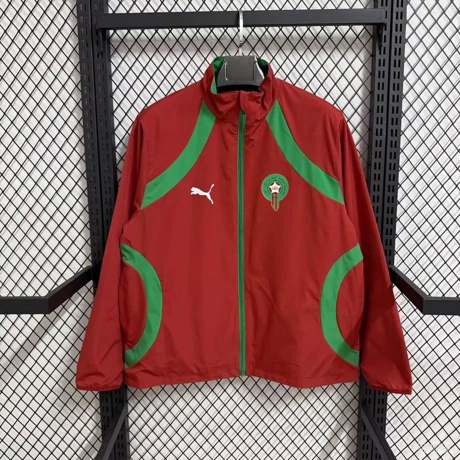Veste Maroc coupe-vent Rouge 2026/27