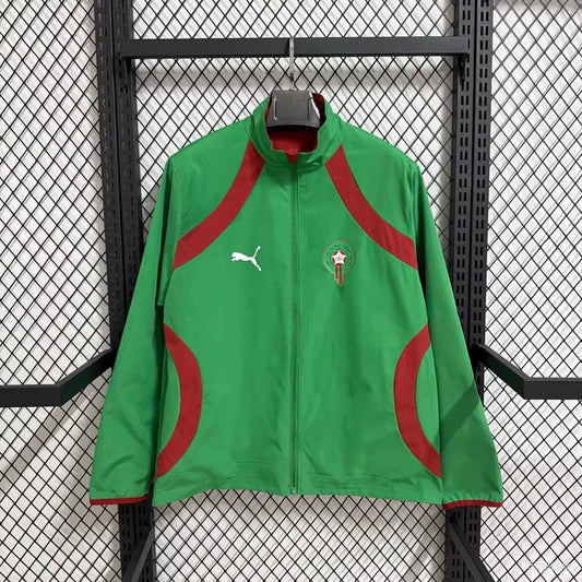 Veste Maroc coupe-vent Vert 2026/27