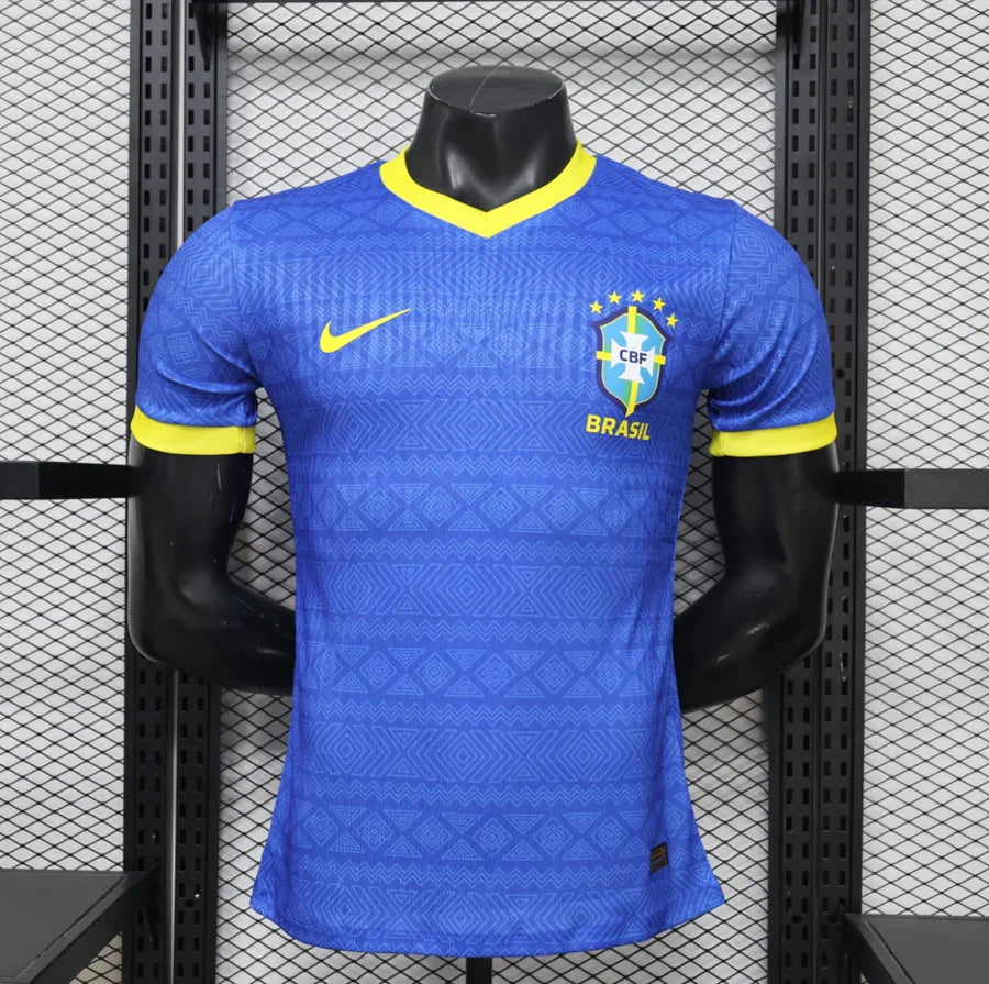 Maillot polo football Brésil Brazil Spécial Bleu Player Version 2026/27