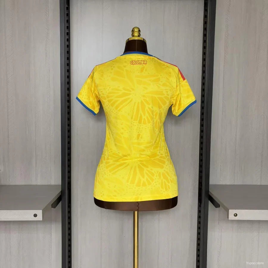 Maillot football Colombie domicile femme Coupe du monde 2026