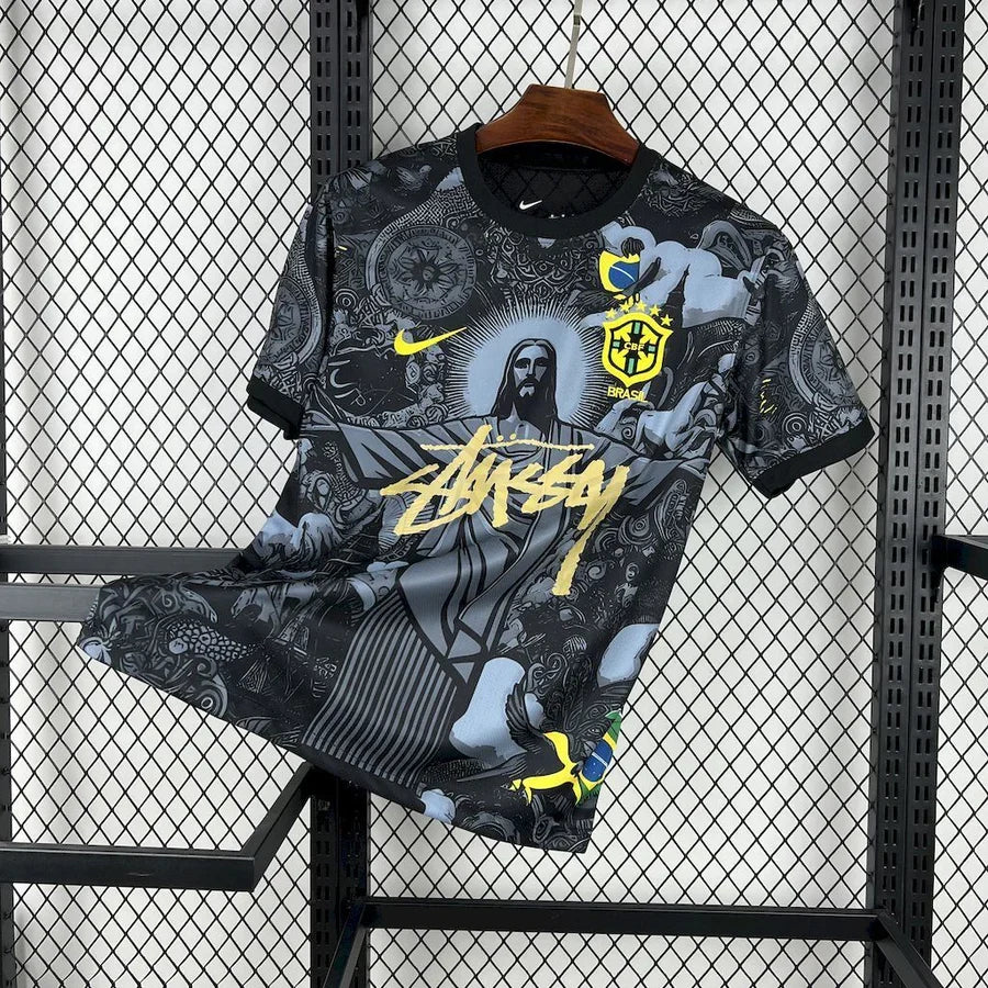 Maillot football Brésil Brazil Stussy 2024/25
