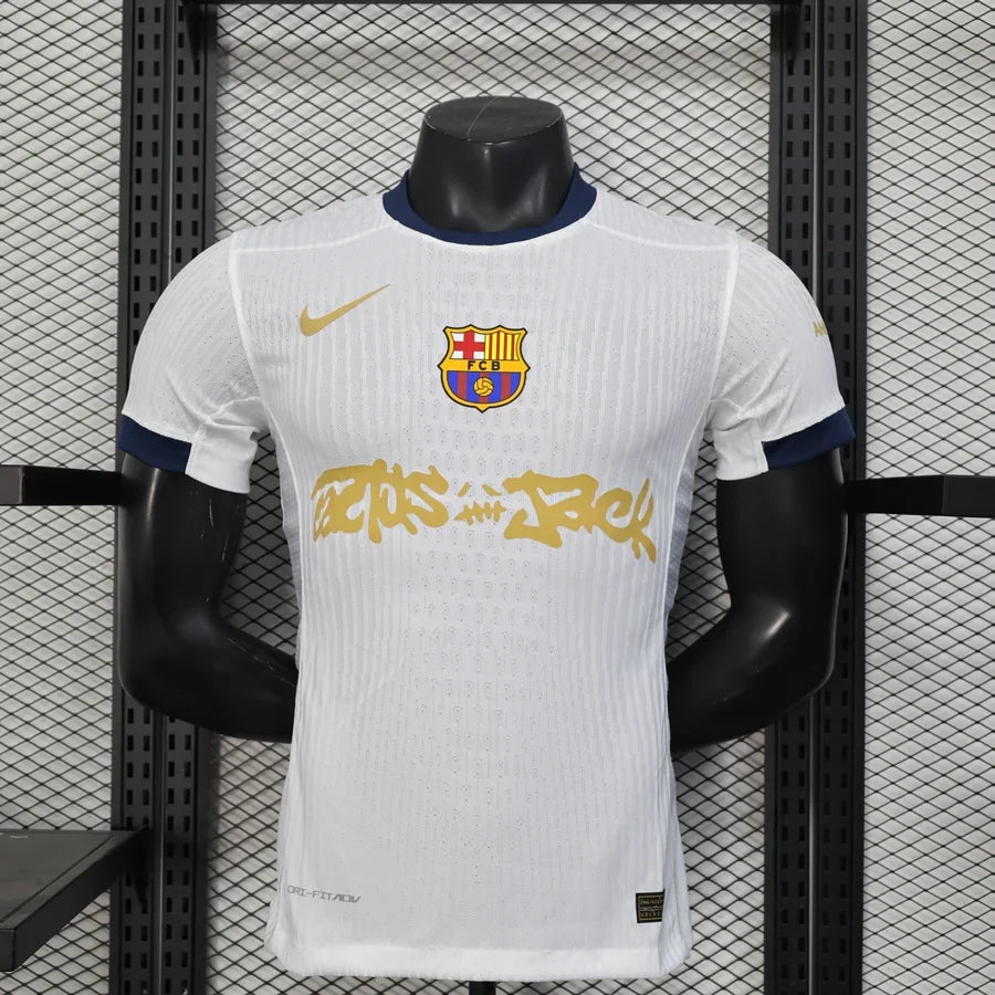 Maillot football Fc Barcelone/Barcelona Travis Scott Player Version 2025/26