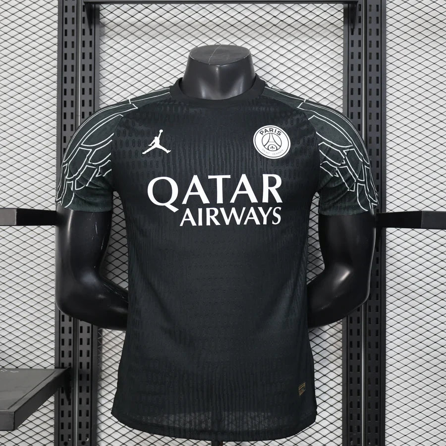Maillot football PSG/Paris fourth noir Player Version 2024/25